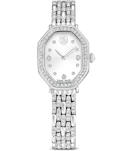 Amazon.com: Swarovski Dextera Octagon Watch, Swiss Made, Metal